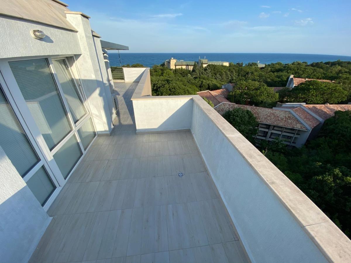 Sea Тerrace Aquamarine Apartman Aranyhomok Kültér fotó