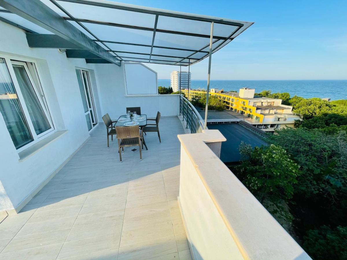 Sea Тerrace Aquamarine Apartman Aranyhomok Kültér fotó