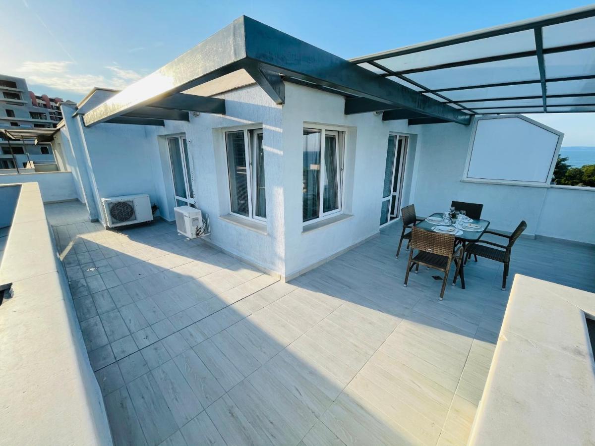Sea Тerrace Aquamarine Apartman Aranyhomok Kültér fotó