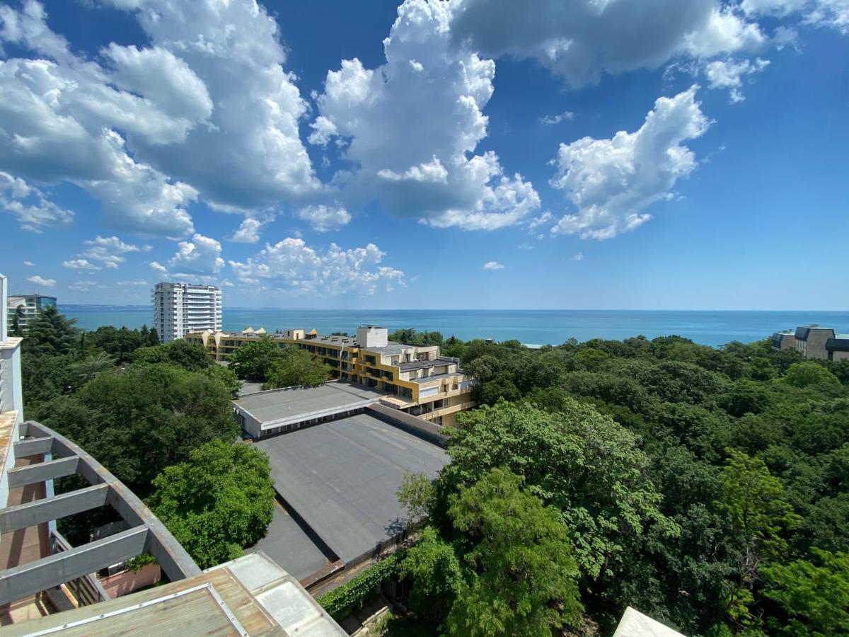 Sea Тerrace Aquamarine Apartman Aranyhomok Kültér fotó
