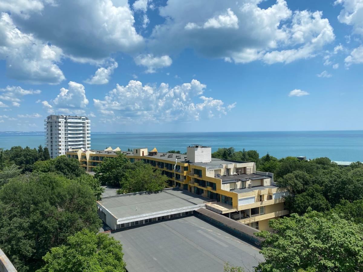 Sea Тerrace Aquamarine Apartman Aranyhomok Kültér fotó