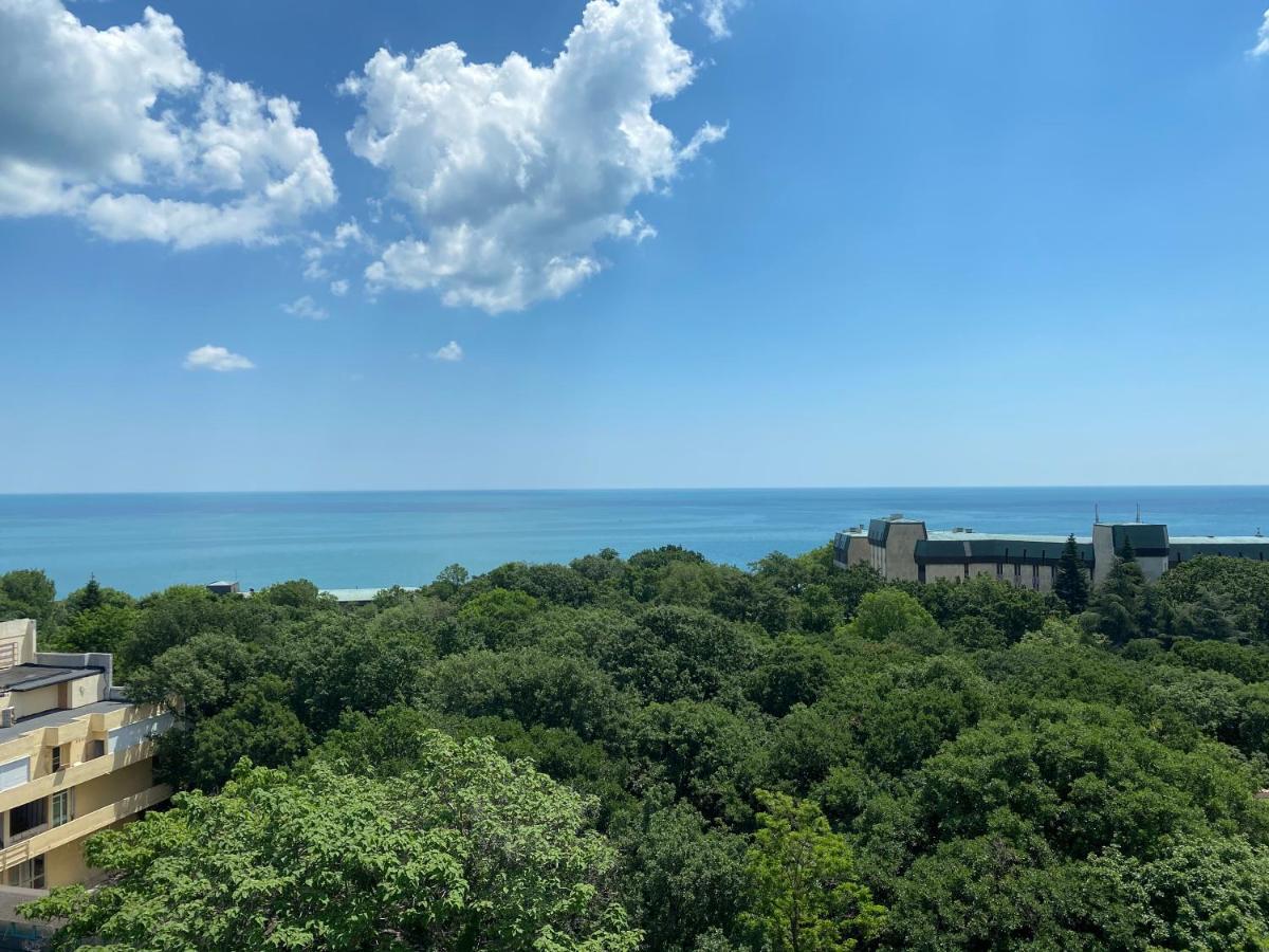 Sea Тerrace Aquamarine Apartman Aranyhomok Kültér fotó
