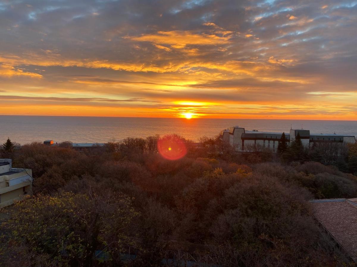 Sea Тerrace Aquamarine Apartman Aranyhomok Kültér fotó